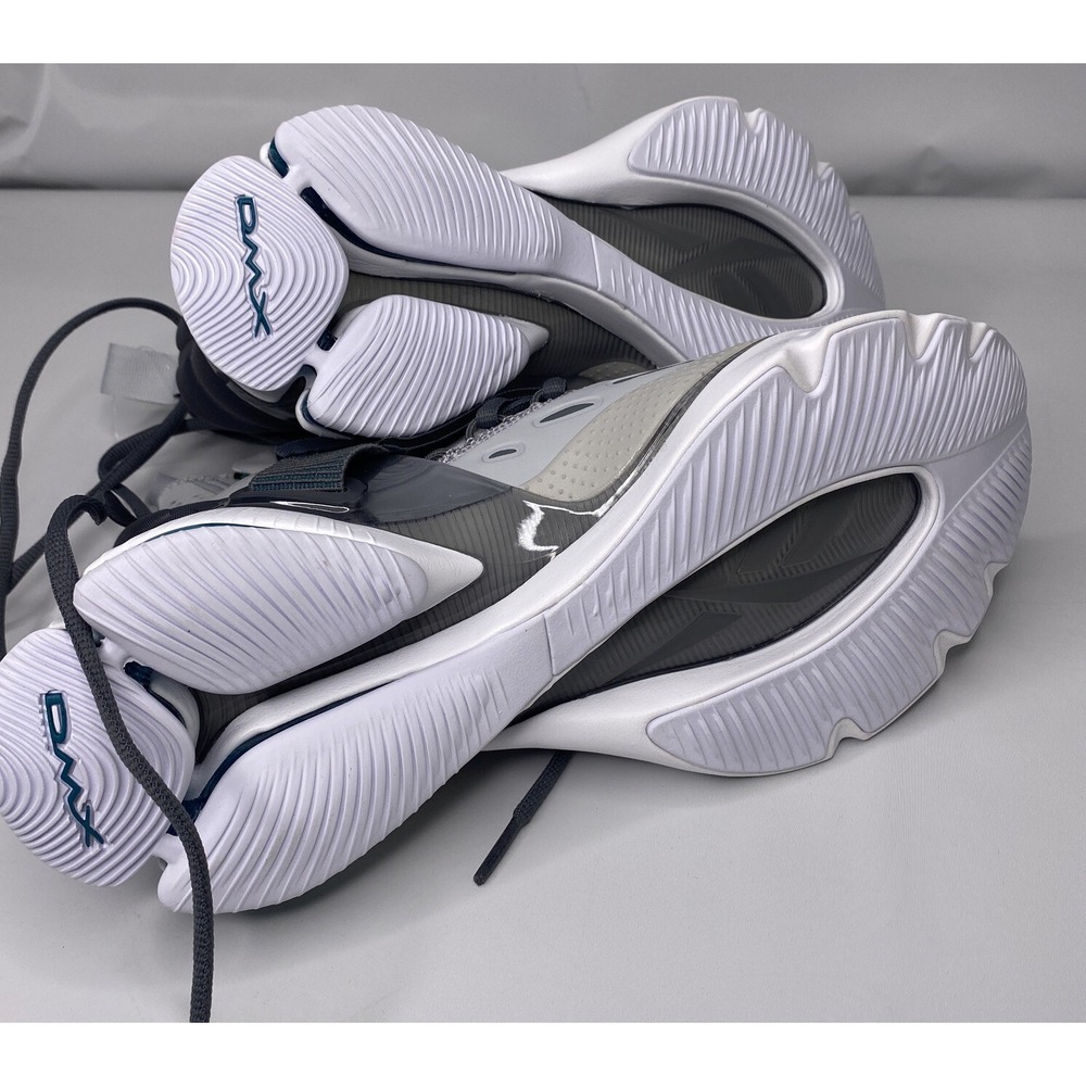 Reebok DMX Elusion 001 FT High Mens‎ 7.5 Basketball Shoes Grey Teal EG1935 NWOB - Picture 4 of 7